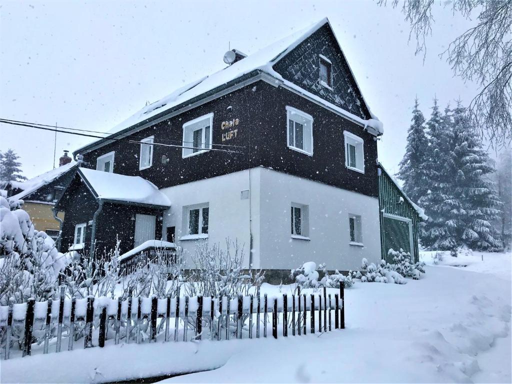 Guest House LUFT Sněžník v zimě