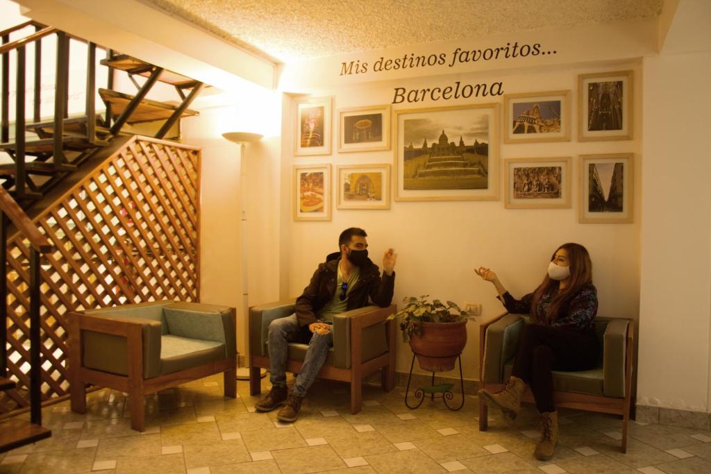 Hosté ubytování Los Aticos B&B with Coworking