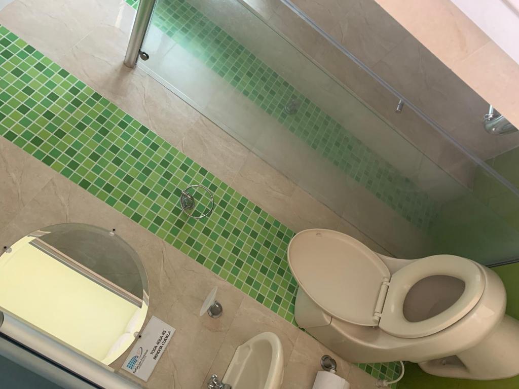 Koupelna v ubytování Hotel Bellavista Premium