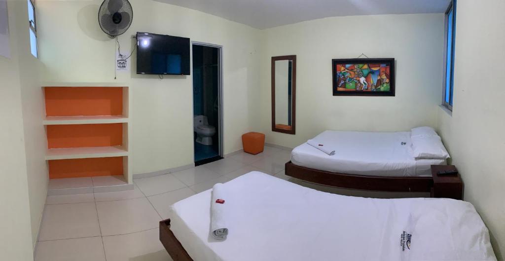 Postel nebo postele na pokoji v ubytování Hotel Bellavista Premium