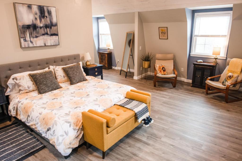 Posezení v ubytování Moonshadow B&B