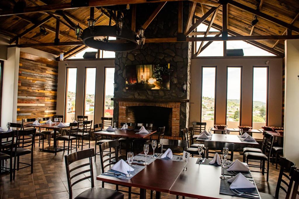 Restaurace v ubytování Hotel Cacaxtla