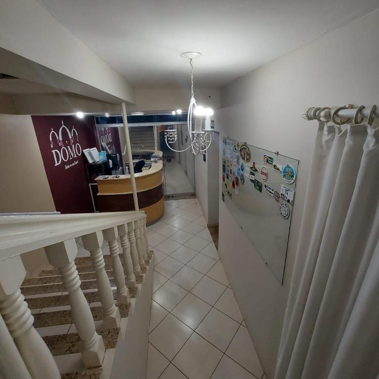 Kuchyň nebo kuchyňský kout v ubytování Hotel Domo