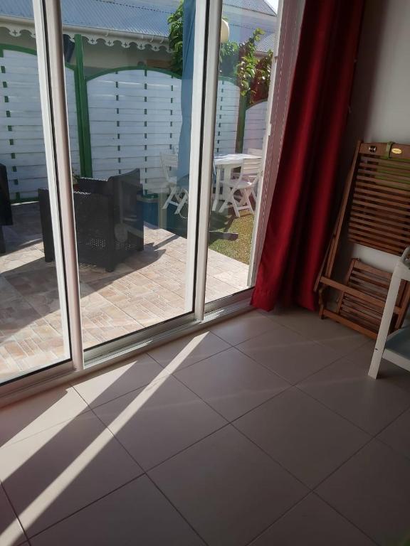 Balkón nebo terasa v ubytování Gîte Muskad