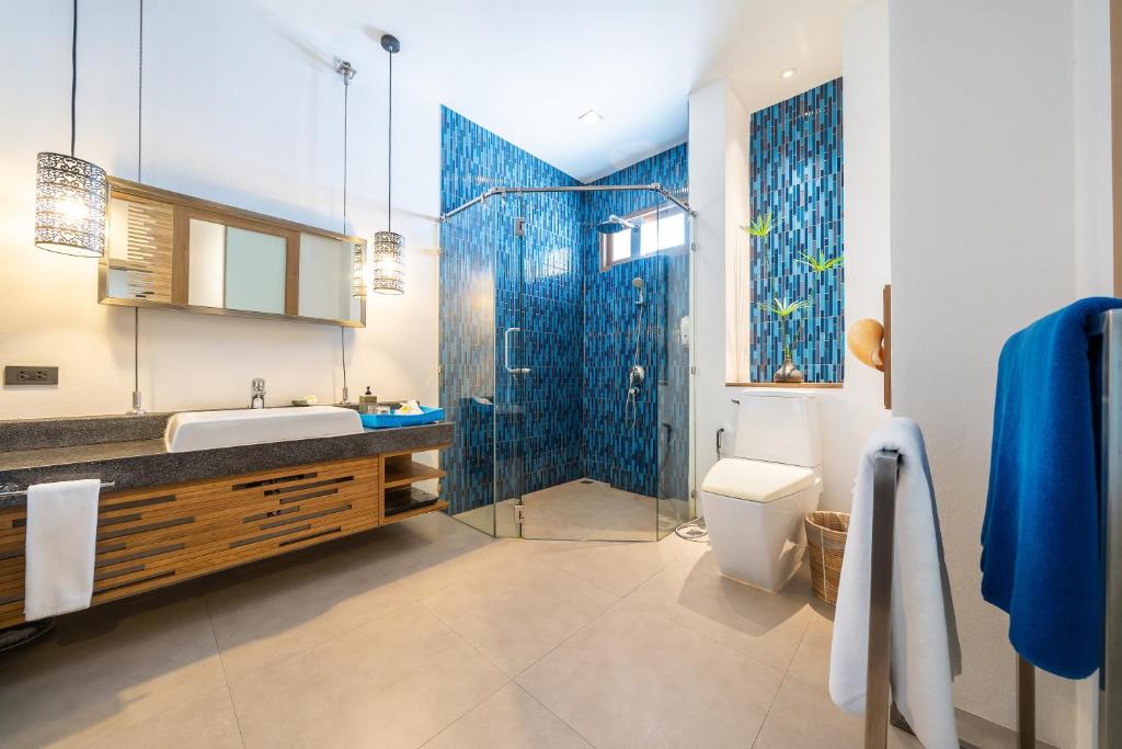 Koupelna v ubytování Sai Kaew Beach Resort
