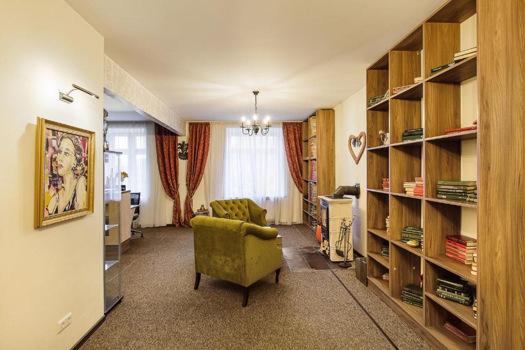 Posezení v ubytování Old Town Hotel Bohema, Klaipėda