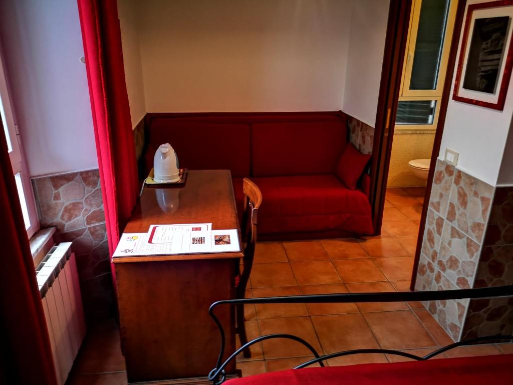 Posezení v ubytování Vecchia Roma Resort