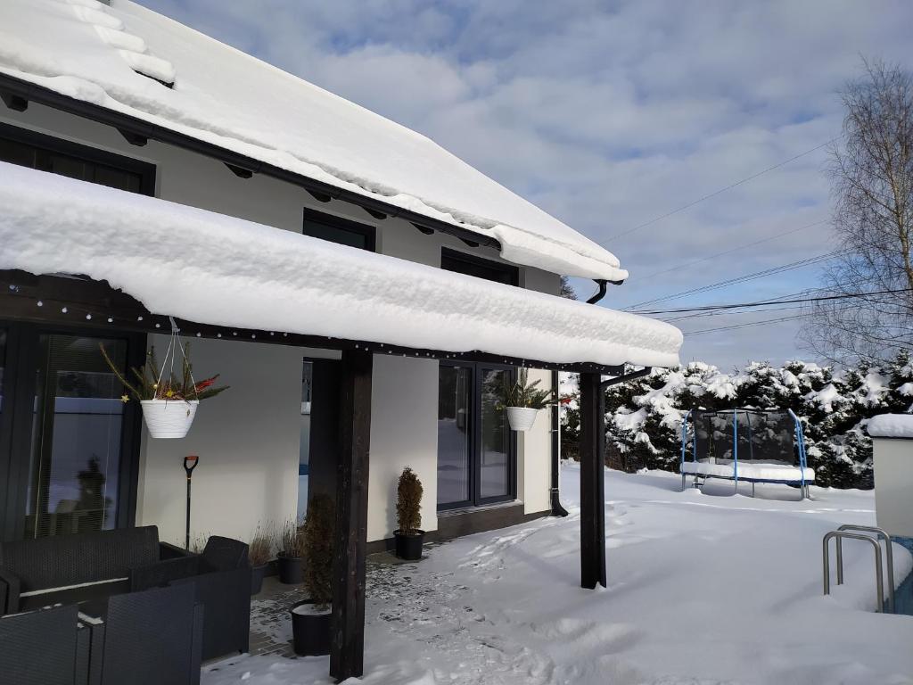 Apartmány U Kempu v zimě