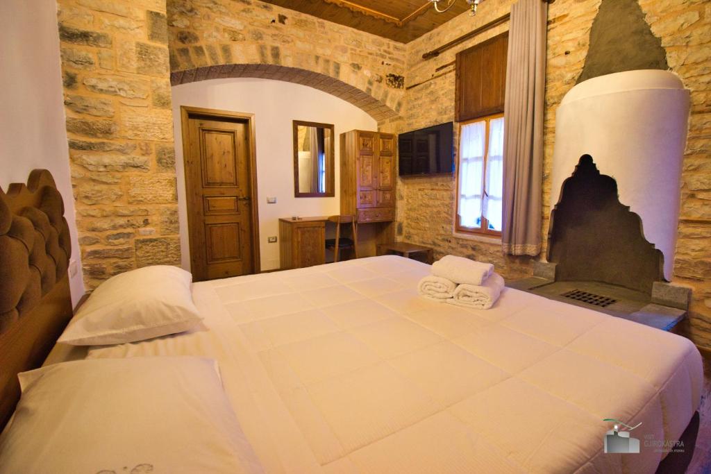 Llit o llits en una habitació de Boutique Hotel Praga