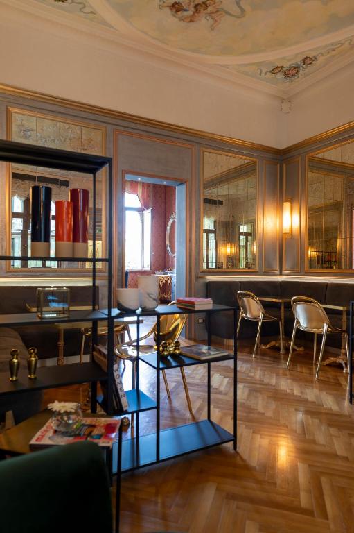 Predel za sedenje v nastanitvi Hotel Antico Doge - a Member of Elizabeth Hotel Group