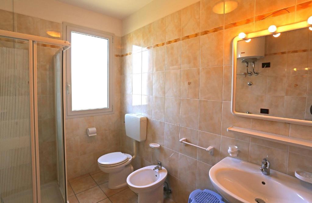 Kúpeľňa v ubytovaní Quercia Lido Altanea