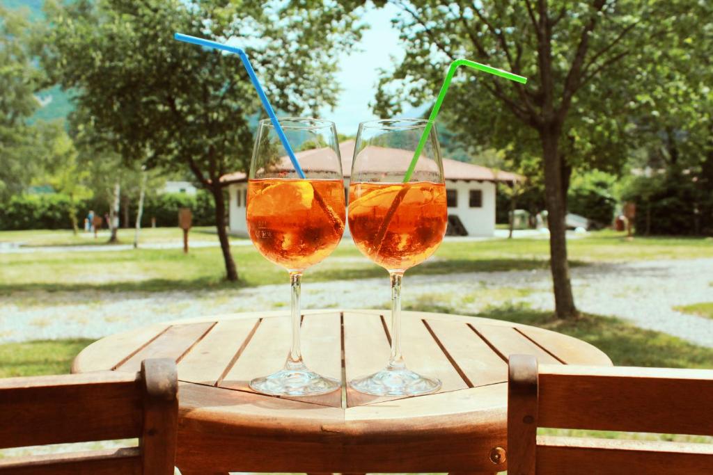 Nápoje v ubytování Camping lago 3 comuni
