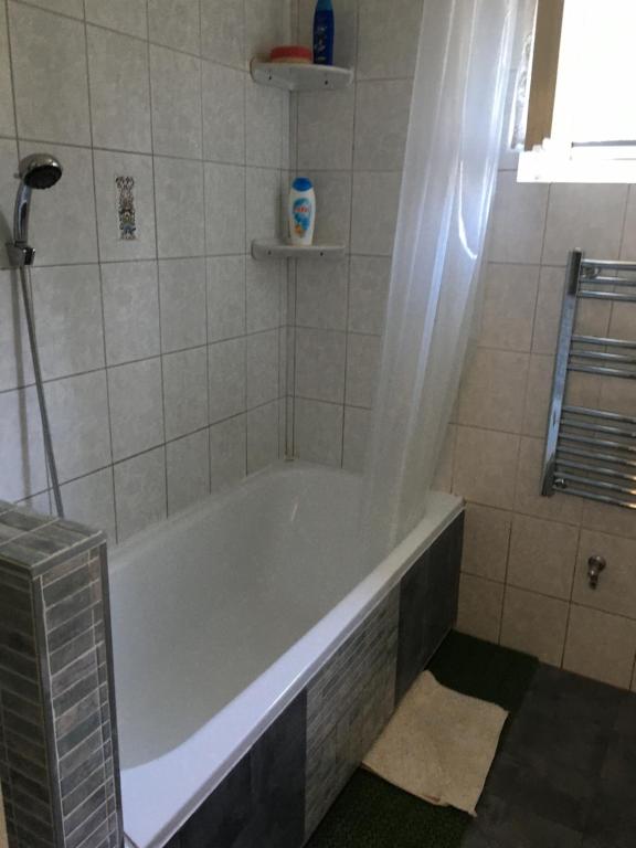 Koupelna v ubytování Rózsa nyaralóház