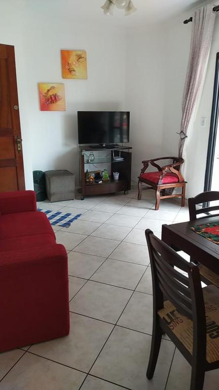  Apartamento aconchegante na praia Guilhermina Praia Grande