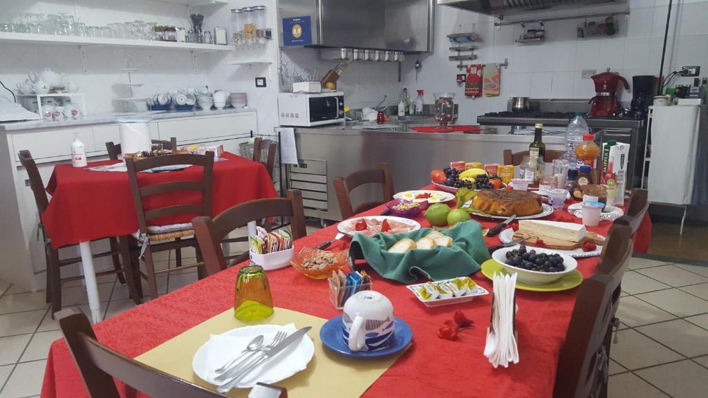 Kuchnia lub aneks kuchenny w obiekcie Agriturismo I Pipetta