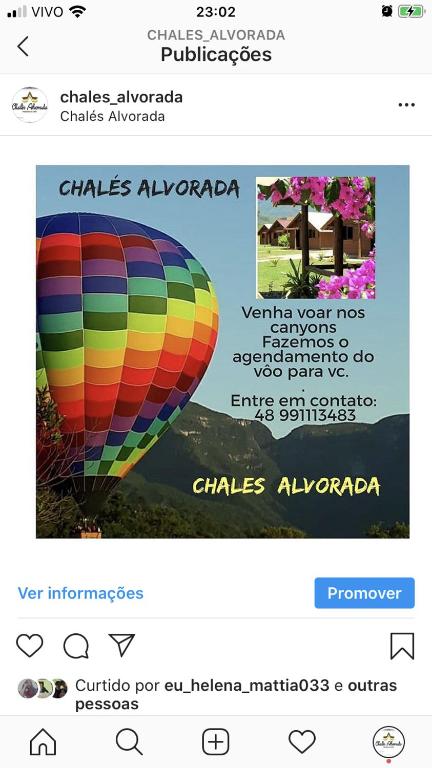  Chalés Alvorada