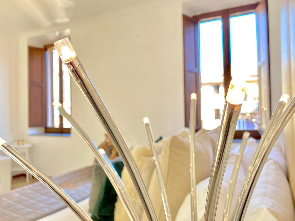A seating area at Fontana di Trevi Private Luxury Apartaments