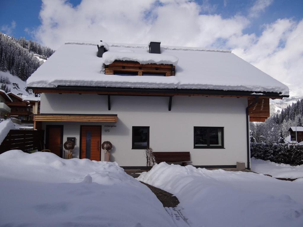 Haus Mittergries v zimě