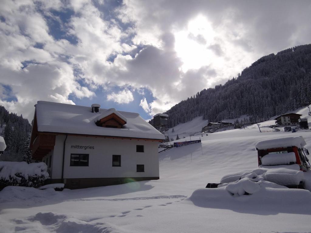 Haus Mittergries v zimě