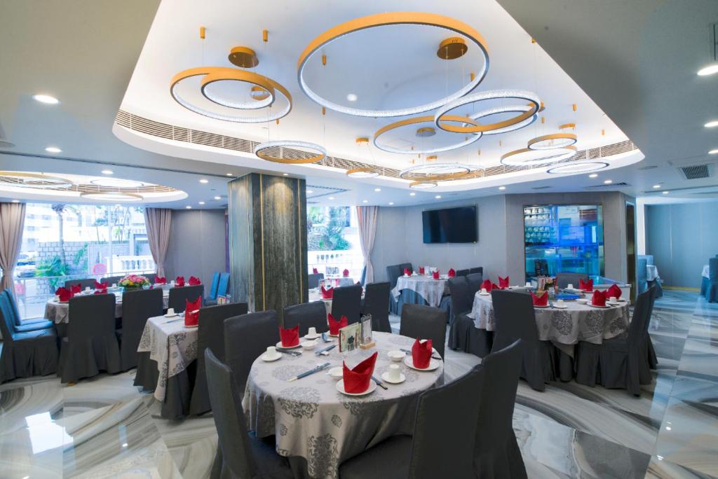 TV a/nebo společenská místnost v ubytování Hotel Guia