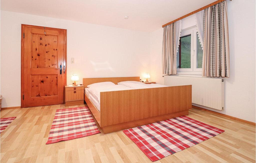 Postel nebo postele na pokoji v ubytování Ferienwohnung In Ruhiger Lage