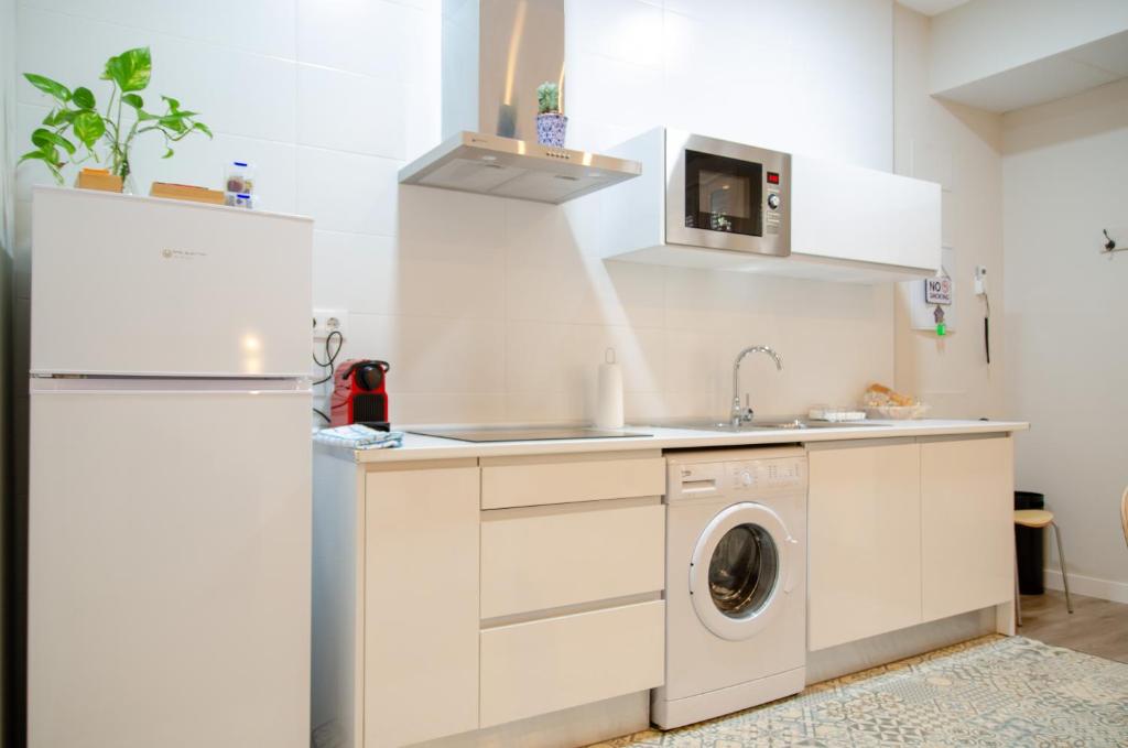 Kuchyňa alebo kuchynka v ubytovaní Integralix Lofts