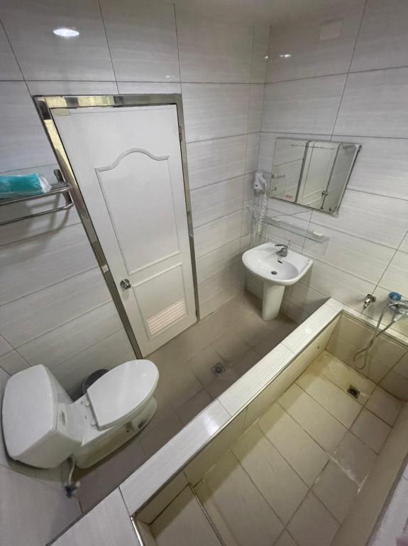 Koupelna v ubytování Da Fang Hotel