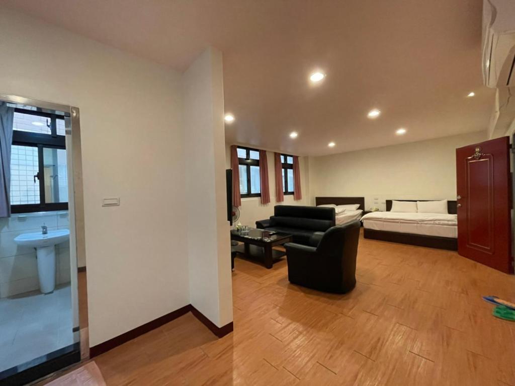 Postel nebo postele na pokoji v ubytování Da Fang Hotel