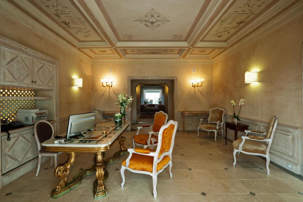 Posezení v ubytování Villa Lattanzi