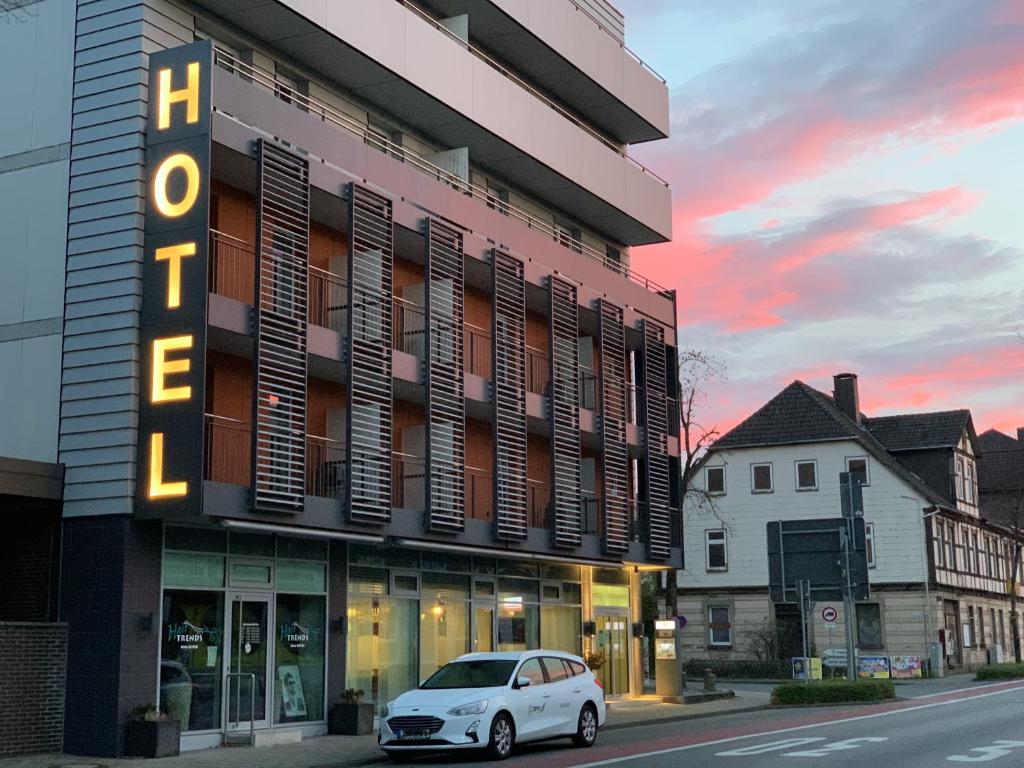 Budova, kde se hotel nachází