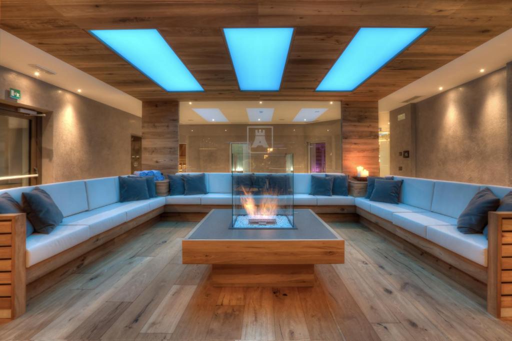 Posezení v ubytování Hotel Aaritz