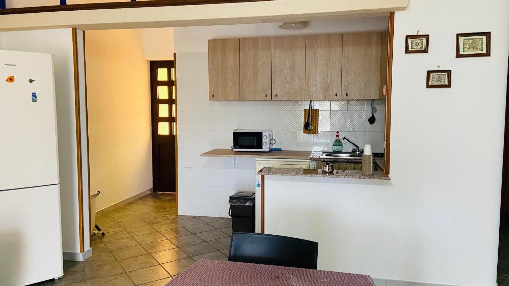 A kitchen or kitchenette at I Giardini Dell'Agave