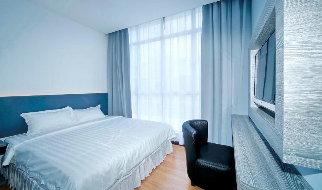 Postel nebo postele na pokoji v ubytování My Dream Hotel
