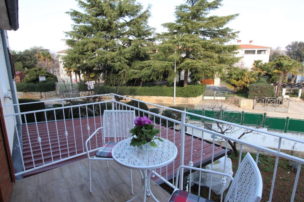 Balkon lub taras w obiekcie Apartment Gabriel