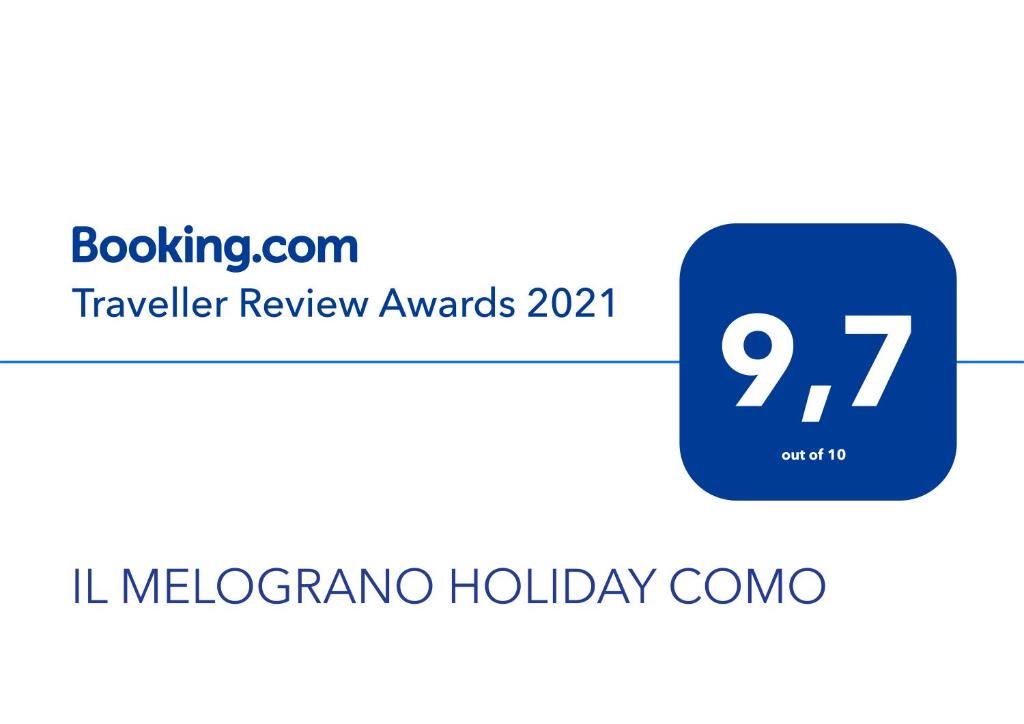 Certifikát, hodnocení, plakát nebo jiný dokument vystavený v ubytování IL MELOGRANO HOLIDAY COMO