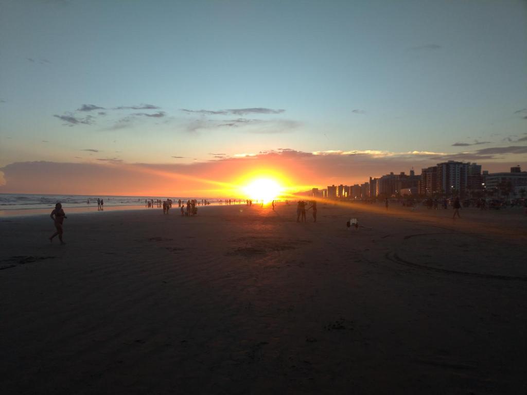  Apartamento Praia Grande Frente Mar