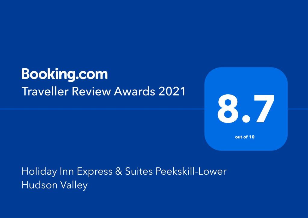 Certifikát, hodnocení, plakát nebo jiný dokument vystavený v ubytování Holiday Inn Express & Suites Peekskill-Lower Hudson Valley by IHG