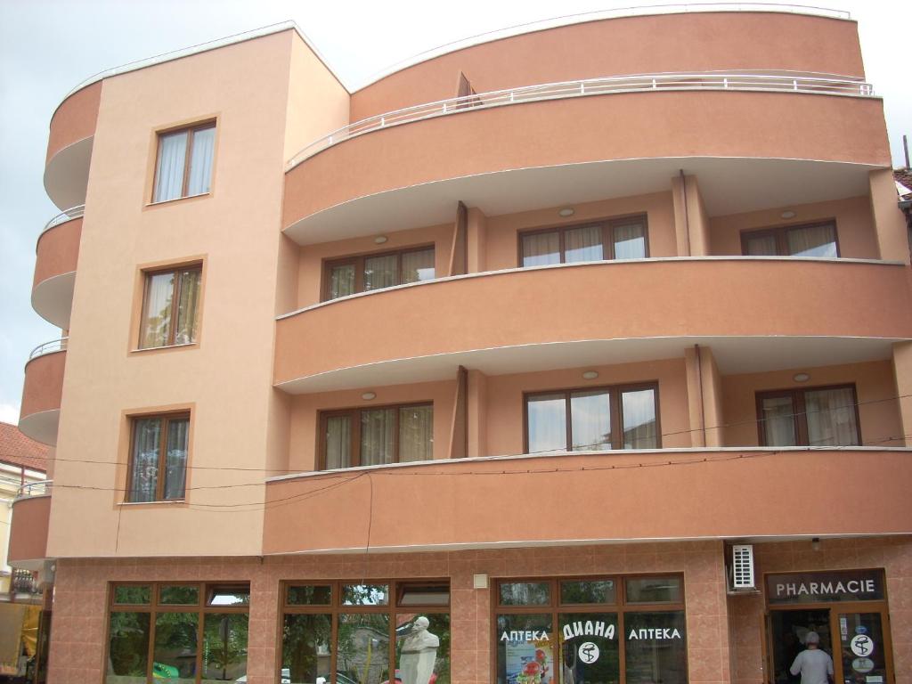 Budova, kde se hotel nachází