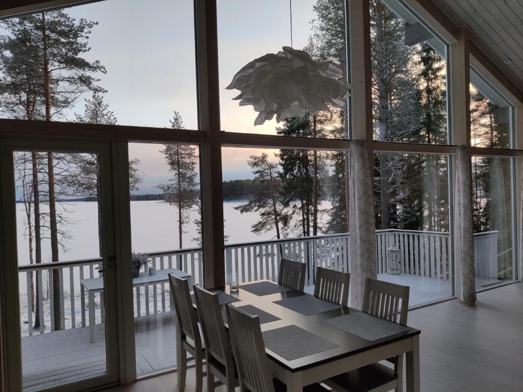 Villa Sirius Sieri, nice Log-Cottage by the lake photo