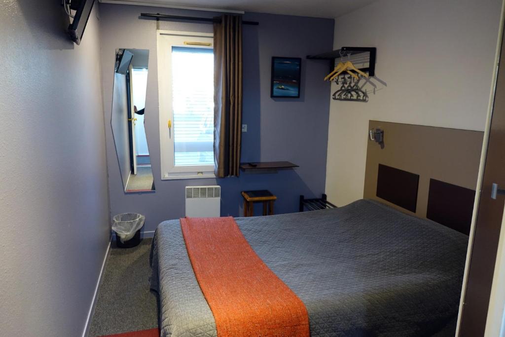 Postel nebo postele na pokoji v ubytování Fasthotel Bordeaux Eysines