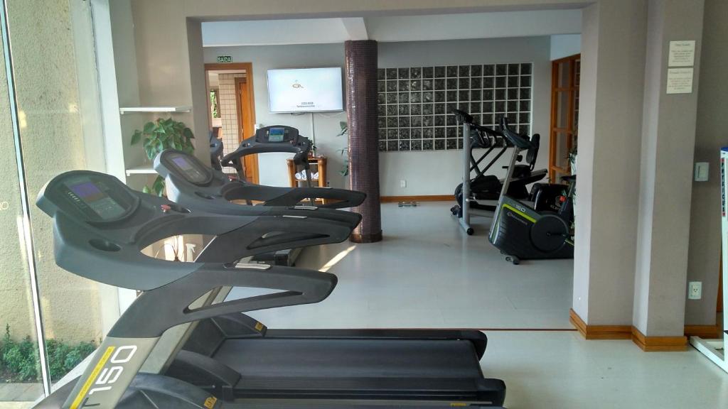Fitness centrum a/nebo fitness zařízení v ubytování Flat no Hotel Wish Serrano Resort