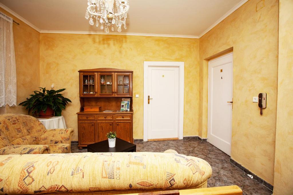 Posezení v ubytování Apartmány Rossini