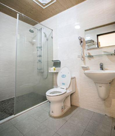 Koupelna v ubytování Kenting Mulan Homestay