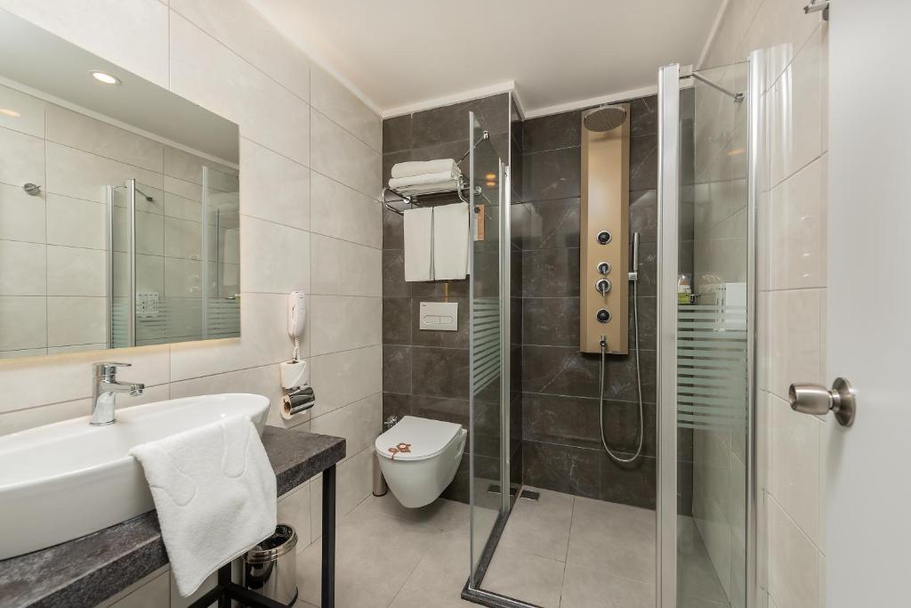 Koupelna v ubytování White City Resort Hotel - Ultra All Inclusive