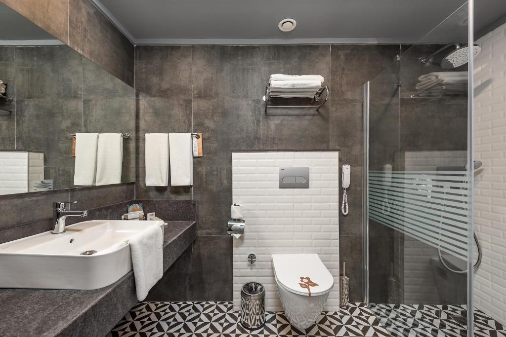 Koupelna v ubytování White City Resort Hotel - Ultra All Inclusive