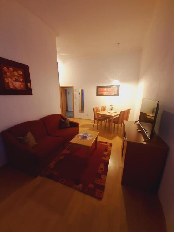 Posezení v ubytování Altwernigeröder Apparthotel