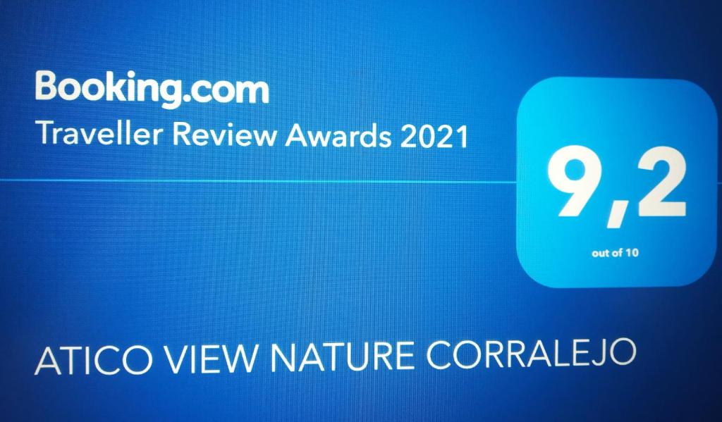 ATICO VIEW NATURE CORRALEJO tanúsítványa, márkajelzése vagy díja