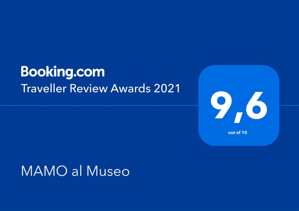 Certifikát, ocenenie alebo iný dokument vystavený v ubytovaní MAMO al Museo