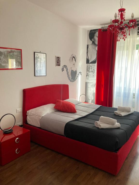A bed or beds in a room at Al Civico 32