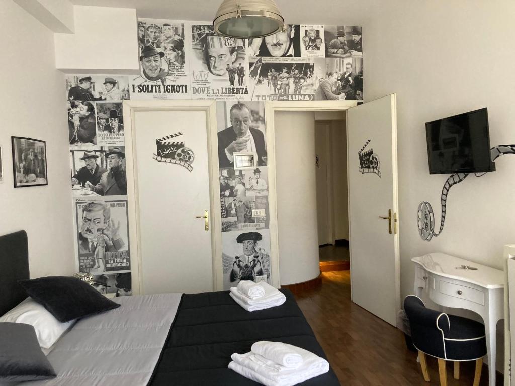 A bed or beds in a room at Al Civico 32